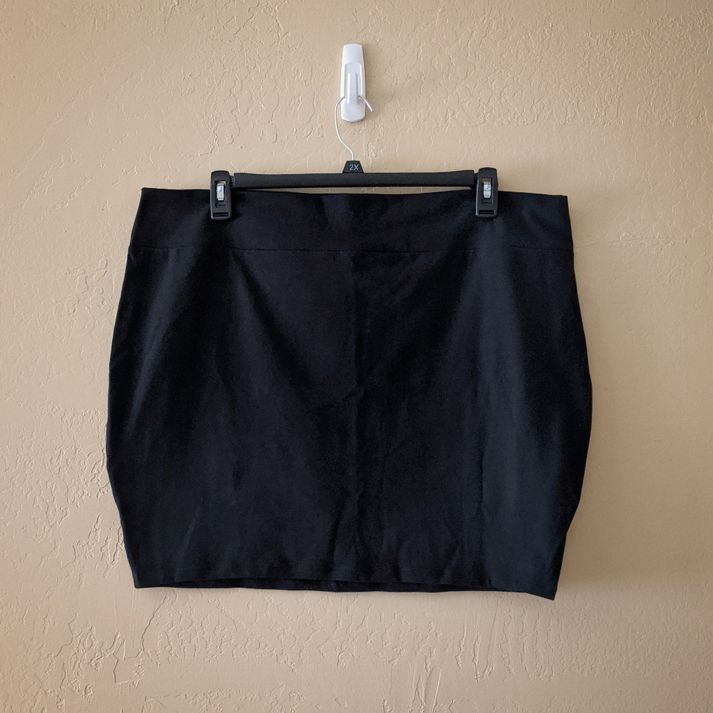 Wild Fable Black Stretch Miniskirt 2X